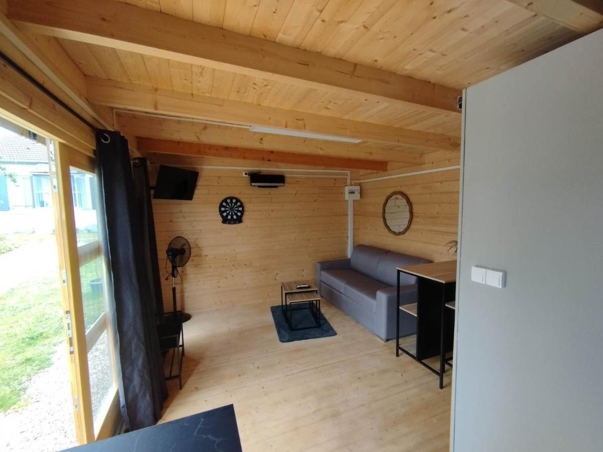Tiny House Toute Equipee Avec Jardin Saint-Florent-sur-Cher Luaran gambar